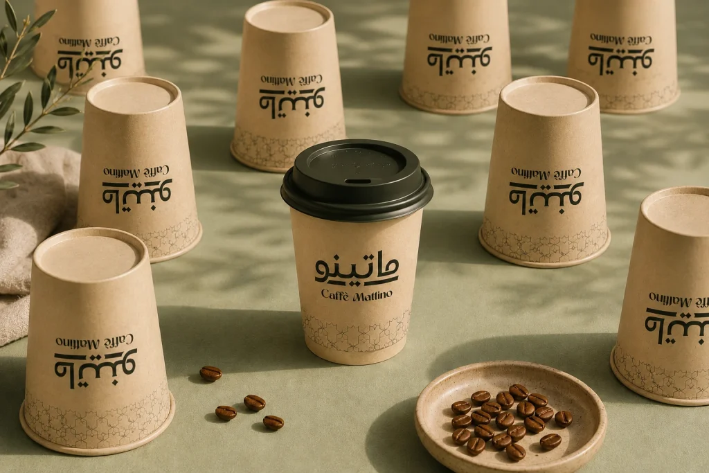 Caffè Mattino coffee brand identity and packaging